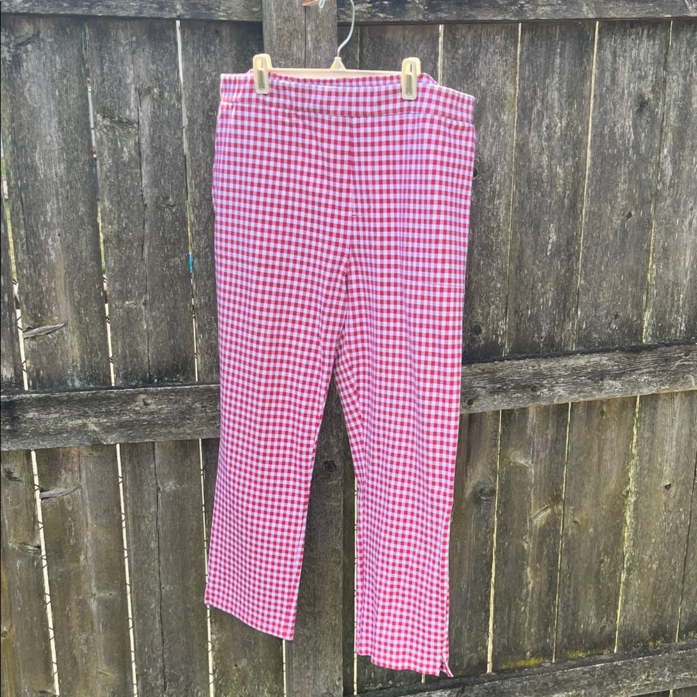 Stretch cropped pants L
